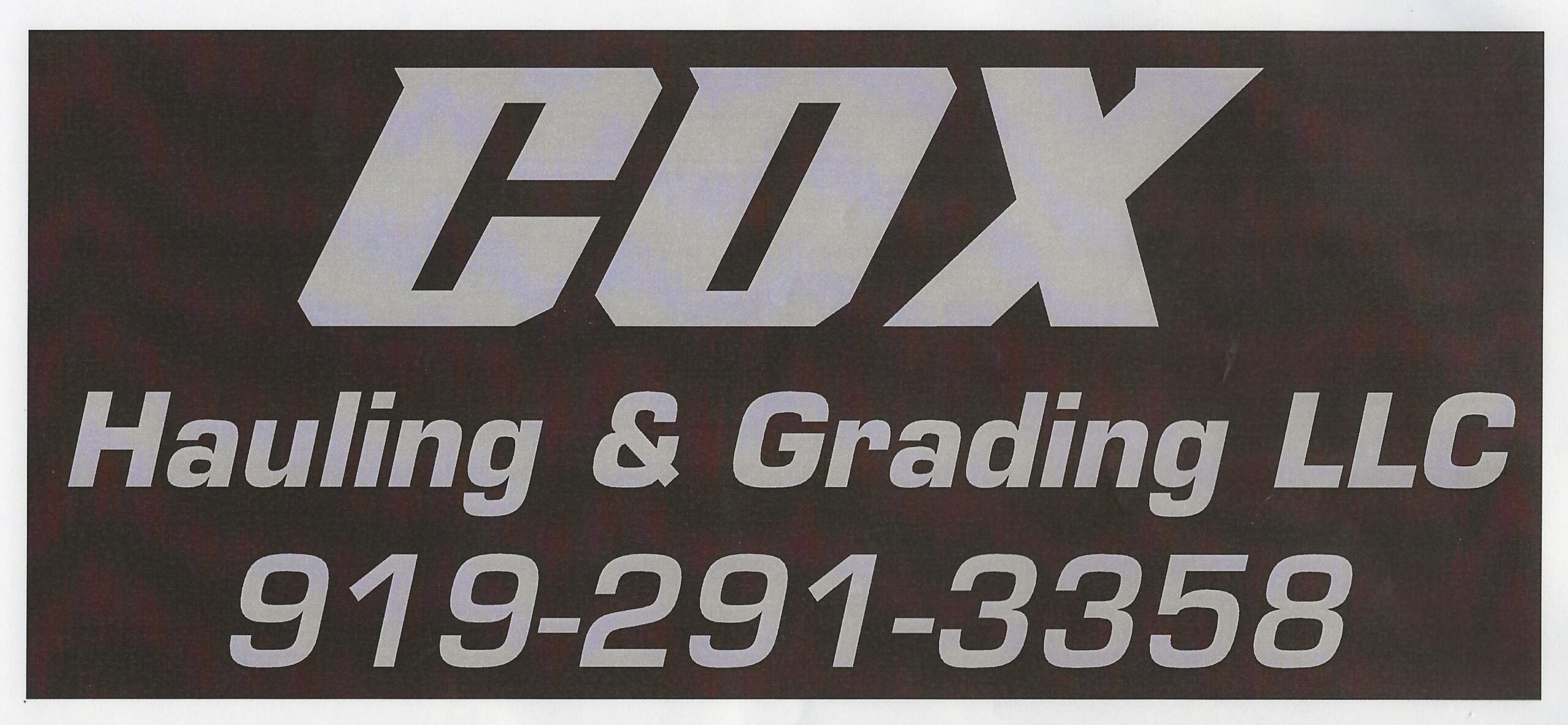 Cox Hauling & Grading, LLC