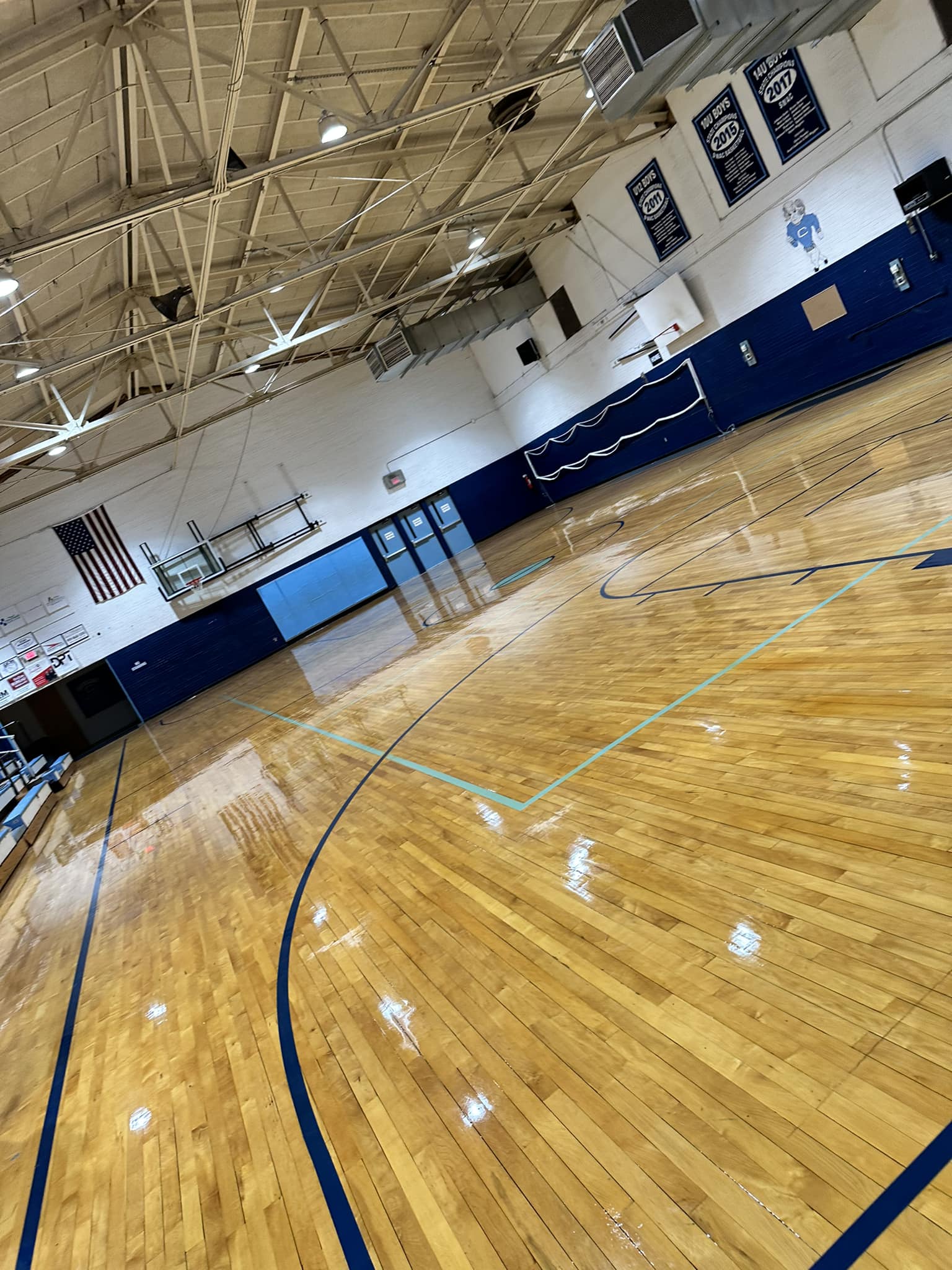 gym interior, basketball, volleyball